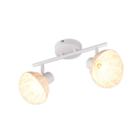 Trio CALVI plafondspot | IP20 | E14 Fitting | 40 x 13 cm Trio CALVI plafondspot | IP20 | E14 Fitting | 40 x 13 cm