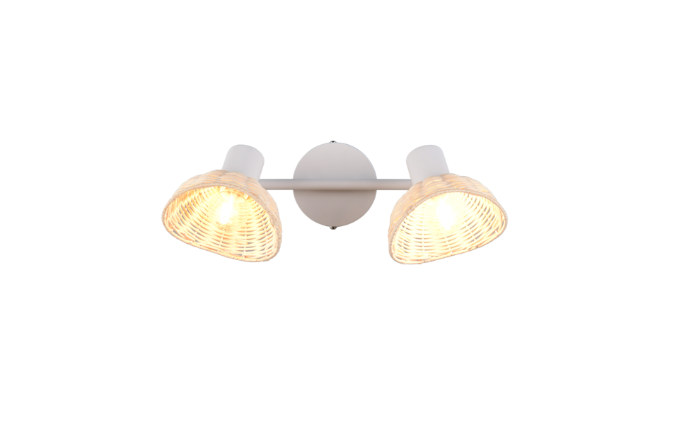 Trio Lighting Trio CALVI ceiling spotlight | 2x E14 max 40W | chrome | IP20 | 21 cm