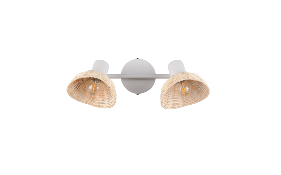 Trio Lighting Trio CALVI ceiling spotlight | 2x E14 max 40W | chrome | IP20 | 21 cm