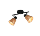 Trio Lighting Trio NATREL ceiling spotlight | 2x E14 max 40W | Ø 40.5 cm | IP20 | 21.5 cm