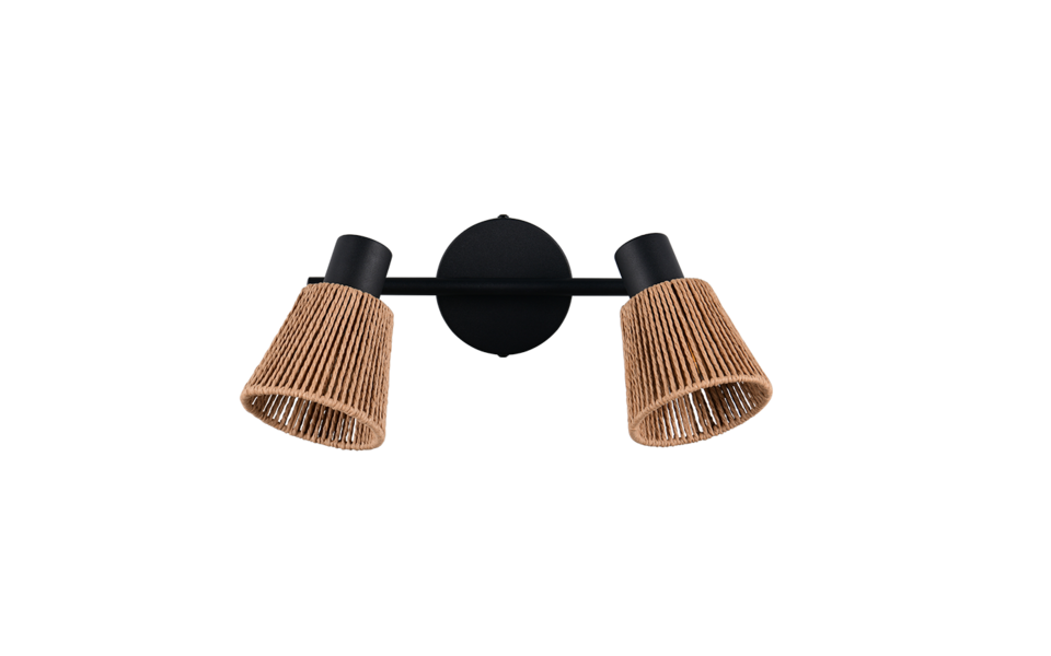 Trio Lighting Trio NATREL ceiling spotlight | 2x E14 max 40W | Ø 40.5 cm | IP20 | 21.5 cm