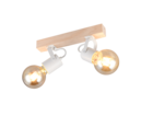 Trio Lighting Trio LYNAR plafondspot | E27 Fitting | wit mat | 31 x 6 cm | IP20 | excl. 2x E27 | max. 10W