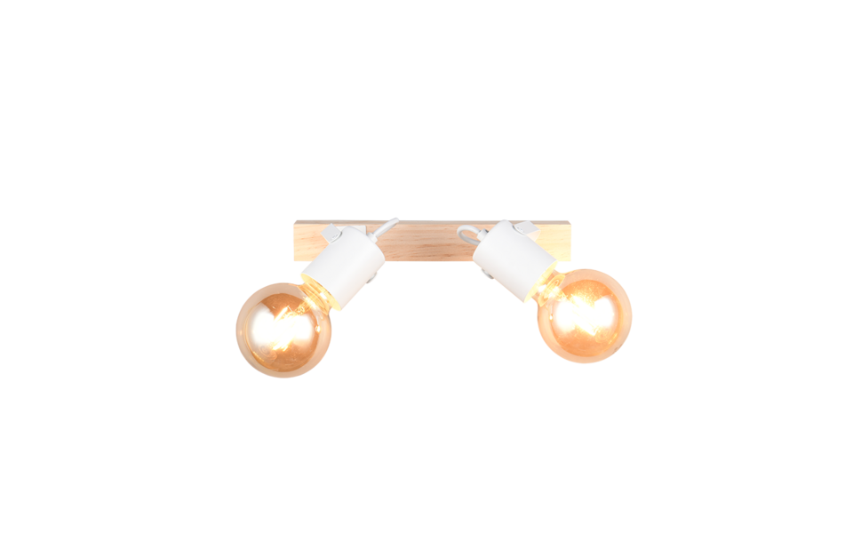 Trio Lighting Trio LYNAR ceiling spotlight | 2x E27 max 40W | chrome | IP20 | 16.5 cm Trio Lighting Trio LYNAR ceiling spotlight | 2x E27 max 40W | chrome | IP20 | 16.5 cm