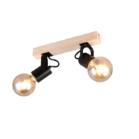 Trio LYNAR ceiling spotlight | E27 | black | IP20 Trio LYNAR ceiling spotlight | E27 | black | IP20