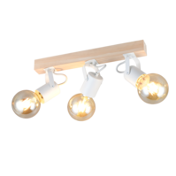 Trio LYNAR ceiling spotlight | E27 | chrome | IP20