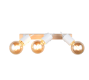 Trio Lighting Trio LYNAR plafondspot | E27 Fitting | wit mat | 42 x 6 cm | IP20 | excl. 3x E27 | max. 10W