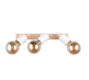 Trio Lighting Trio LYNAR ceiling spotlight | 3x E27 max 40W | chrome | IP20 | 16.5 cm
