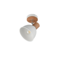 Trio Lighting Trio DELUME plafondspot | E27 Fitting | wit mat | 19 x 15 cm | IP20 | excl. 1x E27 | max. 40W