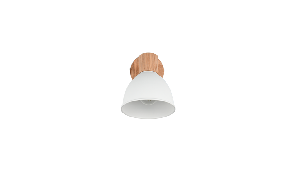 Trio Lighting Trio DELUME plafondspot | E27 Fitting | wit mat | 19 x 15 cm | IP20 | excl. 1x E27 | max. 40W Trio Lighting Trio DELUME plafondspot | E27 Fitting | wit mat | 19 x 15 cm | IP20 | excl. 1x E27 | max. 40W