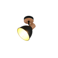 Trio DELUME ceiling spotlight | E27 | black | IP20 Trio DELUME ceiling spotlight | E27 | black | IP20