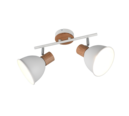 Trio Lighting Trio DELUME ceiling spotlight | 2x E27 max 40W | chrome | IP20 | 27 cm