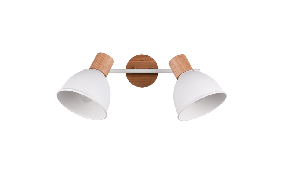 Trio Lighting Trio DELUME plafondspot | E27 Fitting | wit mat | 49 x 15 cm | IP20 | excl. 2x E27 | max. 40W Trio Lighting Trio DELUME plafondspot | E27 Fitting | wit mat | 49 x 15 cm | IP20 | excl. 2x E27 | max. 40W