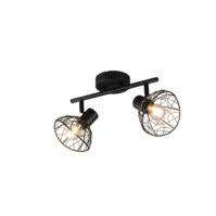 Trio YAKO ceiling spotlight | E14 | black | IP20