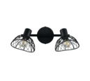 Trio Lighting Trio YAKO ceiling spotlight | 2x E14 max 40W | black | IP20 | 21.5 cm
