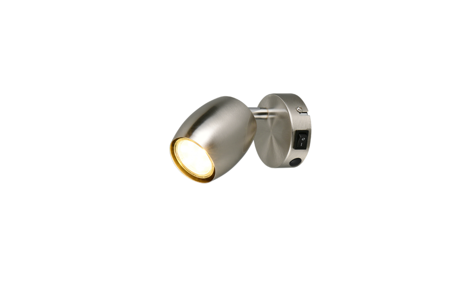 Trio Lighting Trio NANCY ceiling spotlight | 1x GU10 | Ø 9.5 cm | IP20 | 14 cm