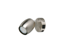 Trio Lighting Trio NANCY plafondspot | GU10 Fitting | nikkel mat | Ø 7 cm | IP20 | excl. 1x GU10 | max. 10W