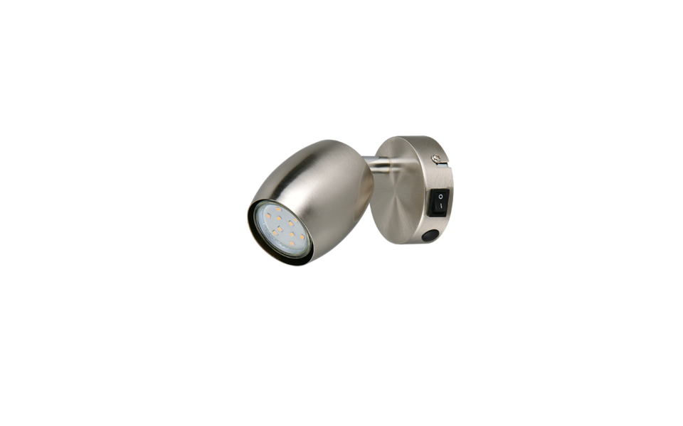 Trio Lighting Trio NANCY plafondspot | GU10 Fitting | nikkel mat | Ø 7 cm | IP20 | excl. 1x GU10 | max. 10W Trio Lighting Trio NANCY plafondspot | GU10 Fitting | nikkel mat | Ø 7 cm | IP20 | excl. 1x GU10 | max. 10W
