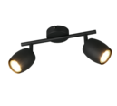 Trio Lighting Trio NANCY plafondspot | GU10 Fitting | mat zwart | Ø 7 cm | IP20 | excl. 2x GU10 | max. 35W