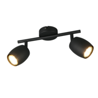 Trio NANCY ceiling spotlight | GU10 | black | Ø 27.5 cm | IP20 Trio NANCY ceiling spotlight | GU10 | black | Ø 27.5 cm | IP20