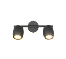 Trio Lighting Trio NANCY plafondspot | GU10 Fitting | mat zwart | Ø 7 cm | IP20 | excl. 2x GU10 | max. 35W