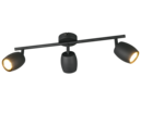 Trio Lighting Trio NANCY ceiling spotlight | 3x GU10 | black | Ø 47.5 cm | IP20 | 15.5 cm
