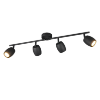 Trio NANCY ceiling spotlight | GU10 | black | Ø 70.5 cm | IP20 Trio NANCY ceiling spotlight | GU10 | black | Ø 70.5 cm | IP20