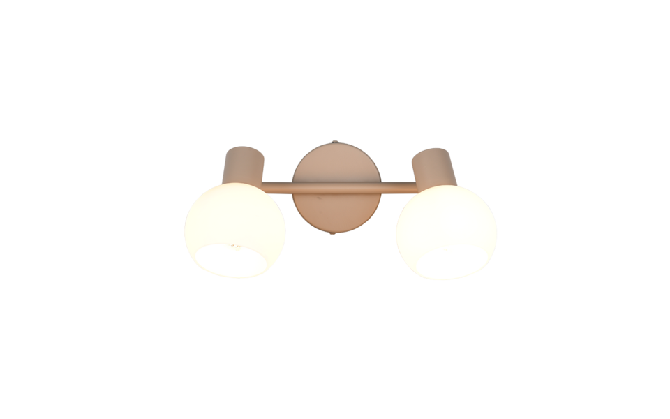 Trio Lighting Trio BOBA ceiling spotlight | 2x E14 max 40W | Ø 25 cm | IP20 | 18.5 cm
