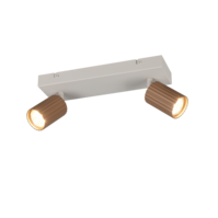 Trio SOKA ceiling spotlight | GU10 | mocha brown | IP20