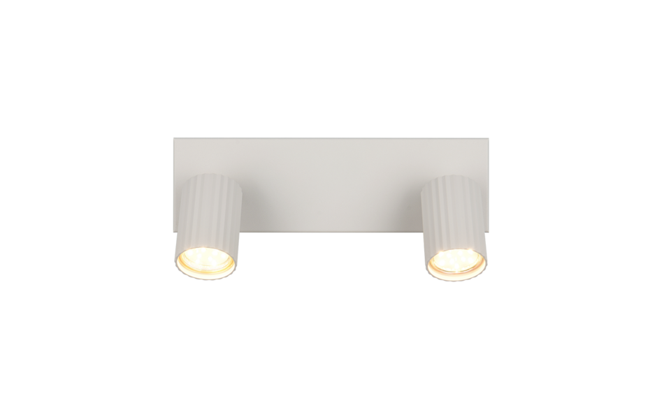 Trio Lighting Trio SOKA ceiling spotlight | 2x GU10 | IP20 | 14.5 cm