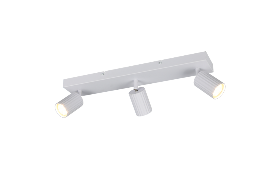 Trio Lighting Trio SOKA ceiling spotlight | 3x GU10 | chrome | IP20 | 14.5 cm Trio Lighting Trio SOKA ceiling spotlight | 3x GU10 | chrome | IP20 | 14.5 cm