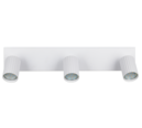 Trio Lighting Trio SOKA plafondspot | GU10 Fitting | wit mat | 50 x 9 cm | IP20 | excl. 3x GU10 | max. 10W