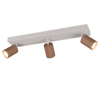 Trio SOKA ceiling spotlight | GU10 | mocha brown | IP20
