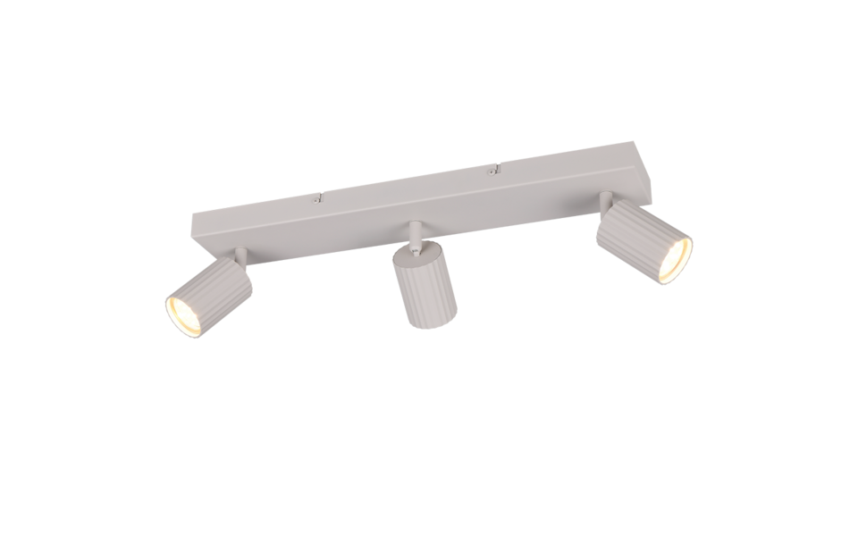 Trio Lighting Trio SOKA ceiling spotlight | 3x GU10 | IP20 | 14.5 cm