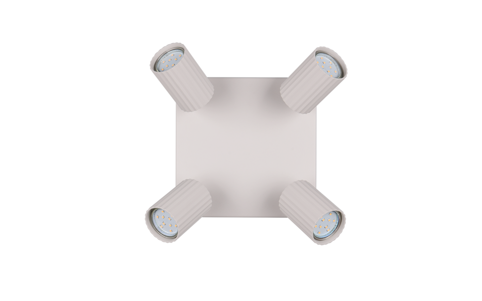 Trio Lighting Trio SOKA ceiling spotlight | 4x GU10 | Ø 20 cm | IP20 | 14.5 cm Trio Lighting Trio SOKA ceiling spotlight | 4x GU10 | Ø 20 cm | IP20 | 14.5 cm