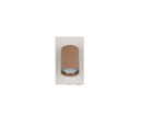 Trio Lighting Trio SOKA ceiling spotlight | 1x GU10 | mocha brown | IP20 | 15 cm