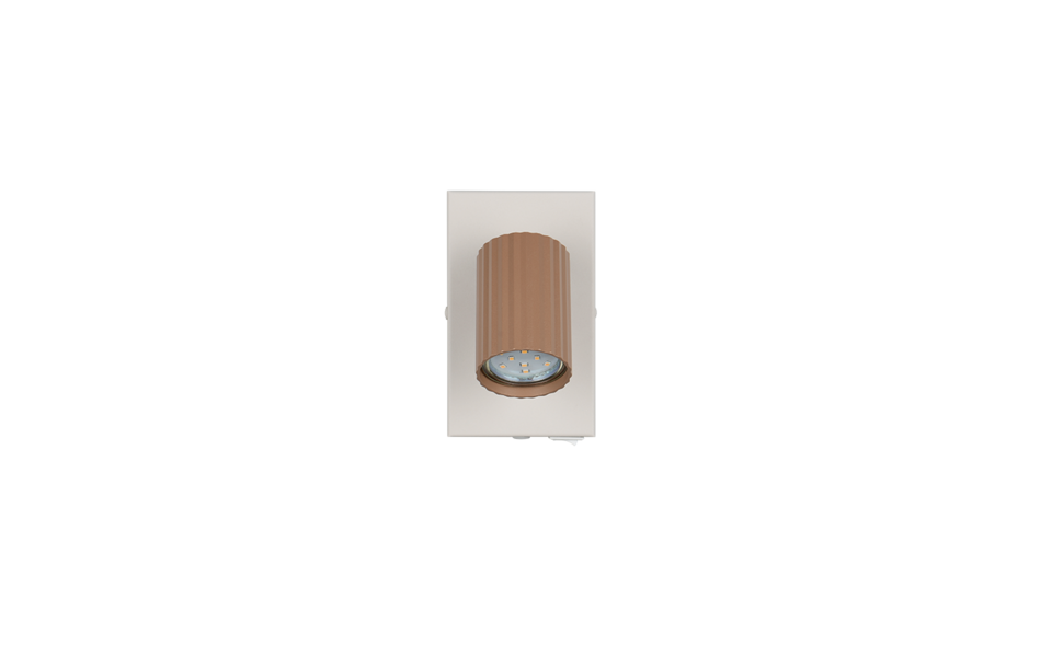 Trio Lighting Trio SOKA ceiling spotlight | 1x GU10 | mocha brown | IP20 | 15 cm Trio Lighting Trio SOKA ceiling spotlight | 1x GU10 | mocha brown | IP20 | 15 cm