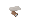 Trio Lighting Trio SOKA ceiling spotlight | 1x GU10 | mocha brown | IP20 | 15 cm