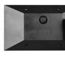 Trio Lighting Trio FESTIVAL plafondspot | LED | mat zwart | 9 x 24 cm | IP44 | 1x 1W | 35 lm