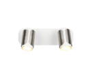 Trio Lighting Trio GILLAN plafondspot | GU10 Fitting | nikkel mat | 30 x 12 cm | IP20 | excl. 2x GU10 | max. 10W