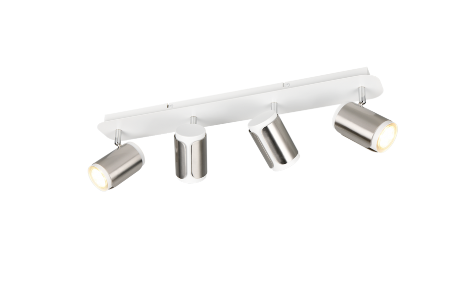 Trio Lighting Trio GILLAN ceiling spotlight | 4x GU10 | IP20 | 16 cm Trio Lighting Trio GILLAN ceiling spotlight | 4x GU10 | IP20 | 16 cm