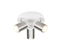 Trio Lighting Trio GILLAN plafondspot | GU10 Fitting | nikkel mat | Ø 30 cm | IP20 | excl. 3x GU10 | max. 10W