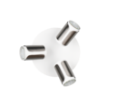 Trio Lighting Trio GILLAN ceiling spotlight | 3x GU10 | Ø 30 cm | IP20 | 16 cm
