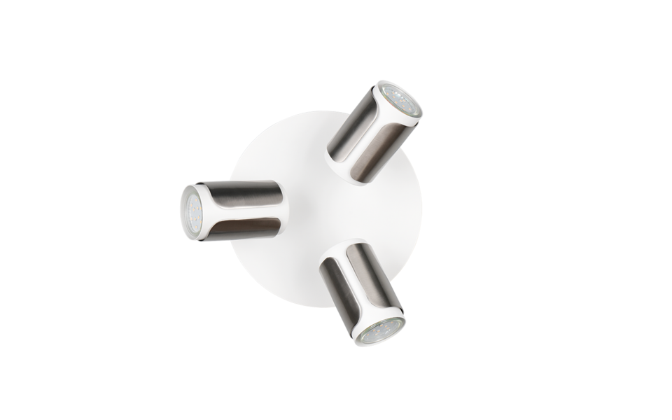 Trio Lighting Trio GILLAN ceiling spotlight | 3x GU10 | Ø 30 cm | IP20 | 16 cm Trio Lighting Trio GILLAN ceiling spotlight | 3x GU10 | Ø 30 cm | IP20 | 16 cm