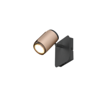 Trio GILLAN ceiling spotlight | GU10 | mocha brown | IP20