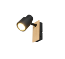 Trio Lighting Trio PIERRE ceiling spotlight | 1x GU10 | black | IP20 | 15 cm