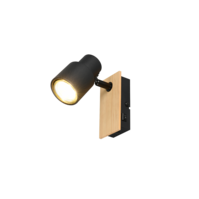 Trio PIERRE ceiling spotlight | GU10 | black | IP20