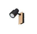 Trio Lighting Trio PIERRE ceiling spotlight | 1x GU10 | black | IP20 | 15 cm