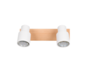 Trio Lighting Trio PIERRE plafondspot | GU10 Fitting | wit mat | 31 x 6 cm | IP20 | excl. 2x GU10 | max. 10W