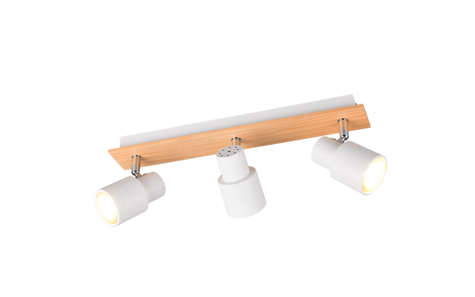 Trio Lighting Trio PIERRE ceiling spotlight | 3x GU10 | chrome | IP20 | 15 cm Trio Lighting Trio PIERRE ceiling spotlight | 3x GU10 | chrome | IP20 | 15 cm