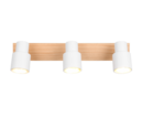 Trio Lighting Trio PIERRE ceiling spotlight | 3x GU10 | chrome | IP20 | 15 cm